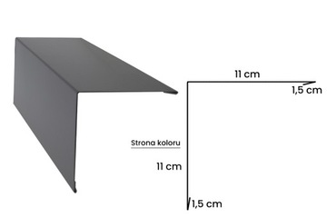 Narożnik zewnętrzny 11x11 Obróbka blacharska - 603