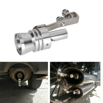 SIMULÁTOR ZVUKU TURBO PÍŠŤALKA POTRUBÍ VÝFUKOVÝ XL