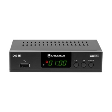 DVB-T2 H.265 HEVC USB Cabletech ТВ-декодер-тюнер