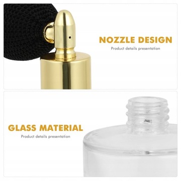 Многоразовые дозаторы для флаконов духов на 50 мл