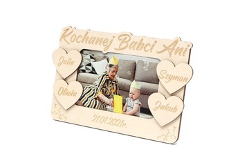 Подарок фоторамка ко Дню бабушки и дедушки