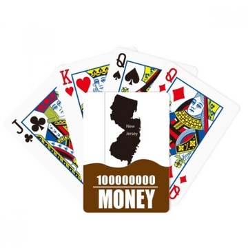 poker Mapa do karty Poker New Stany Jersey