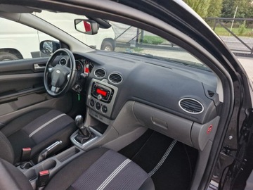 Ford Focus II Kombi 1.6 Duratec 100KM 2010 Ford Focus Lift Sliczny czarny 1.6 benzyna 213 tys km bezwypadkowy z Niemi, zdjęcie 21