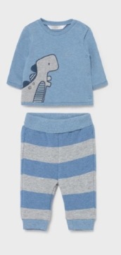 MAYORAL 2690 KOMPLET BLUZA SPODNIE CHŁOPIEC r.60