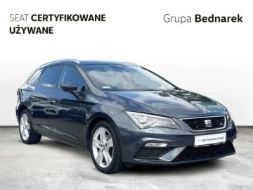 Seat Leon III ST Facelifting 1.5 EcoTSI 130KM 2019 Seat Leon Sportstourer Bezwypadkowy / Salon Polska, zdjęcie 6