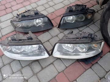 AUDI A4 B6 LAMPY REFLEKTORY XENON ORYGINAŁ VALEO