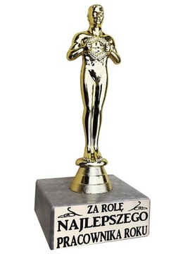 STATUETKA DLA PRACOWNIKA ROKU Podziękowania