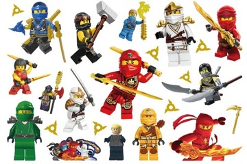 TATUAŻE ZMYWALNE DLA DZIECI NINJAGO NINJA GO CG396