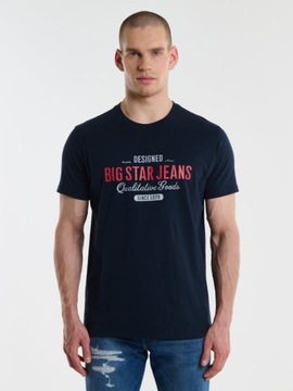 T-shirt męski okrągły dekolt Big Star rozmiar L