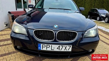 BMW Seria 5 E60 Sedan 2.5 525i 218KM 2006 BMW Seria 5 Zarejestrowany kombi bogata wersja gaz LPG 2.5 BenzynaLPG, zdjęcie 18