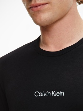 CALVIN KLEIN KOSZULKA MĘSKA CREW NECK BLACK r. S