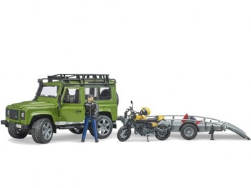 Фигурка мотора прицепа Bruder Land Rover 02589