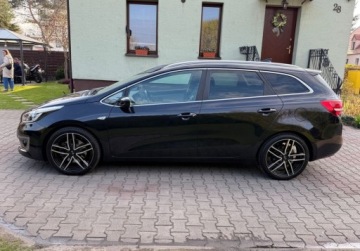 Kia Ceed II Kombi Facelifting 1.4 DOHC 100KM 2017 Kia Ceed 1,4 100KM Navi Kamera Android Climatronic Led Bezwypadkowy SERWIS, zdjęcie 1