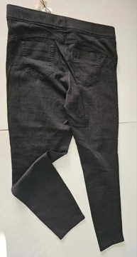 Primark spodnie jegging czarne na gumie 42