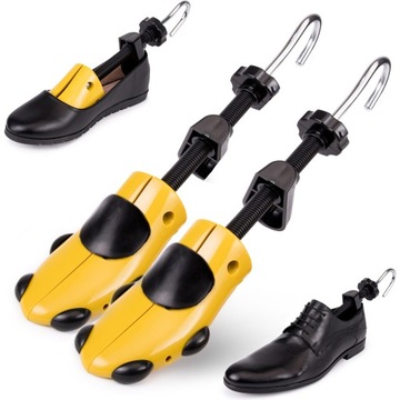 Регулируемая обувница для растягивания тесной обуви, пластик + накладки.