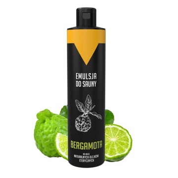 Emulsja do sauny Bergamota Bilovit Aromat Aromaterapia Zapach 250 ml
