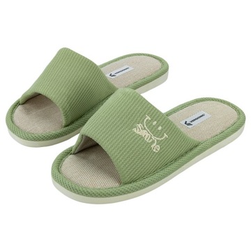 Kapcie damskie „smile” r. 38-39 zielone VERGIONIC