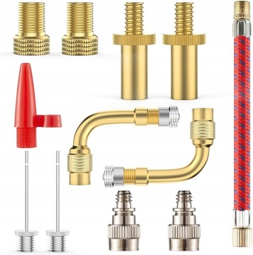WĘŻYK ADAPTER PRZEDŁUŻKA DO POMPOWANIA KÓŁ OPON