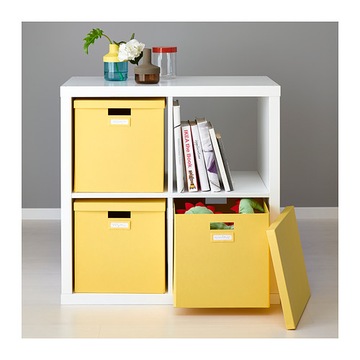 ИКЕА КАЛЛАКС Стеллаж белый 77х77 см