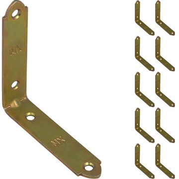 KW4 KĄTOWNIK WĄSKI ŁĄCZNIK MONAŻOWY 75x75x17 10szt