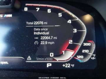 BMW Seria 6 G32 2022 BMW X6M 2022, 4.4L, 4x4, od ubezpieczalni 4.4 Benzyna 617KM, zdjęcie 8