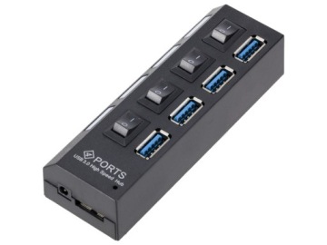 ПОРТ РАЗДЕЛИТЕЛЯ РАЗДЕЛИТЕЛЬ-концентратор USB 4X USB 3.0