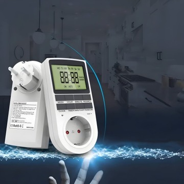 ПРОГРАММАТОР ВРЕМЕНИ ЦИФРОВОЙ ТАЙМЕР ПЕРЕКЛЮЧАТЕЛЬ ЭНЕРГОСБЕРЕГАЮЩЕГО ПИТАНИЯ