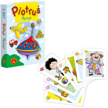 KARTY PIOTRUŚ PAMIĘĆ ZABAWKI ALEXANDER