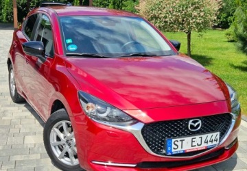 Mazda 2 III Hatchback Facelifting 1.5 SKYACTIV-G M Hybrid 90KM 2023 Mazda 2 1.5 Benzyna, Niski przebieg 17 tys, Faktura, Full Opcja 1.5 90KM