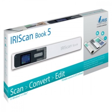 IRIS | Book 5 | Hand-held scanner | USB | 1200 dpi
