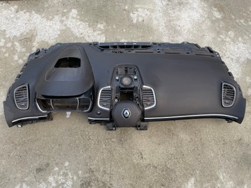 DESKA KONSOLA PASY PODUSZKI RENAULT ESPACE IV BRĄZ