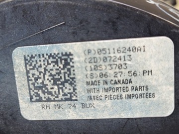 JEEP PATRIOT 06-12 PRAVÁ ZADNÍ SVĚTLO KOMPLETNÍ