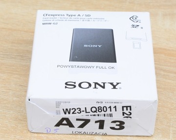 Устройство чтения карт флэш-памяти Sony Memory UK Type A/SD SuperSpeed ​​USB Type-C