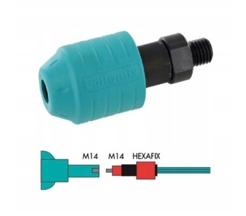 COLLOMIX CX49517 АДАПТЕР ДЛЯ СМЕСИТЕЛЕЙ M14 Hexafix
