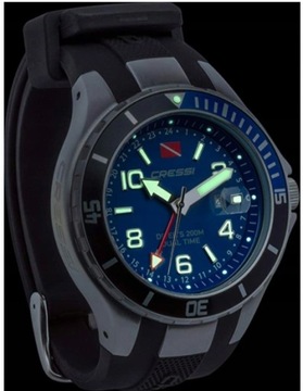 Часы Cressi унисекс-для взрослых для путешественников с двойным временем