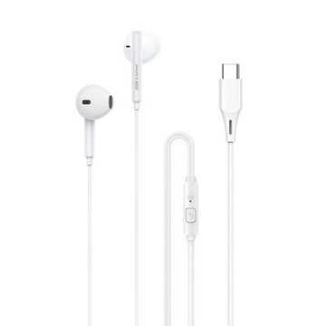 Słuchawki AWEI PC-1T USB-C biały/white