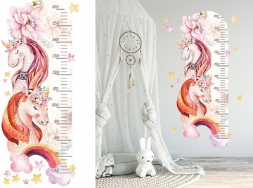 МЕРА ВЫСОТЫ пастельные единороги радуга бохо