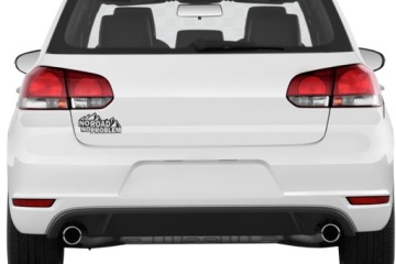 НАКЛЕЙКА НА КАПОТА JEEP НЕТ ДОРОГИ, НЕТ ПРОБЛЕМ 10х5см