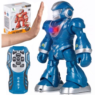 ROBOT ZDALNIE STEROWANY R/C na pilota DO PROGRAMOWANIA TAŃCZY ŚPIEWA ŚWIECI