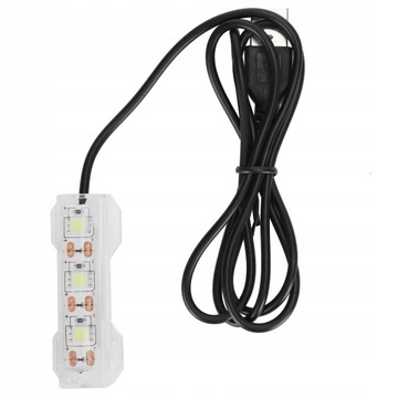 MAŁE ŚWIETLÓWKA LED LAMPA AKWARIUM 6X2CM