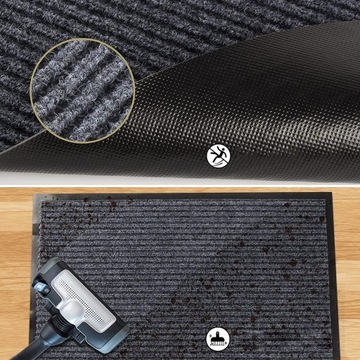 ДВЕРНОЙ КОВрик ВХОДНОЙ КОВРИК ДЛЯ ОФИСА КОМПАНИИ БУТУВ, РЕЗИНОВЫЙ 60Х80СМ