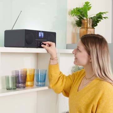 Hama RADIO CYFROWE DR1560CBT DAB+/FM/CD/Bluetooth