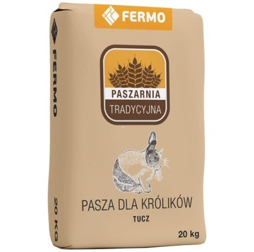 Pasza dla królików KRÓLIK TUCZ 20 kg granulat