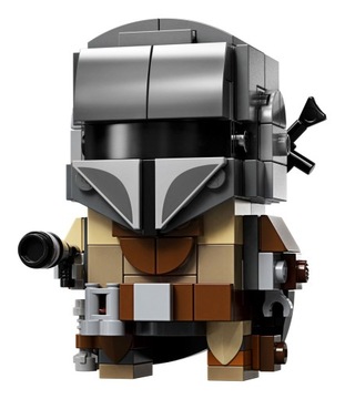 LEGO 75317 BrickHeadz Star Wars Мандалорец и Мандалорский ребенок НОВИНКА