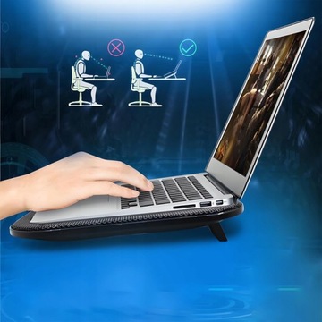 ОХЛАЖДАЮЩАЯ ПОДСТАВКА ДЛЯ НОУТБУКА MACBOOK ОХЛАЖДАЮЩАЯ ПОДСТАВКА ДЛЯ НОУТБУКА LED USB