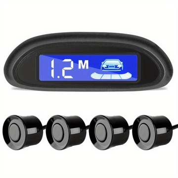 Светодиодный парковочный радар Auto Parktronic с 4 датчиками парковки