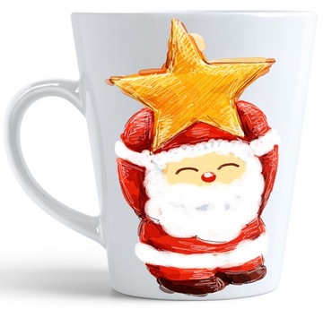 ŚWIĄTECZNY KUBEK LATTE 330ml PREZENT NA ŚWIĘTA