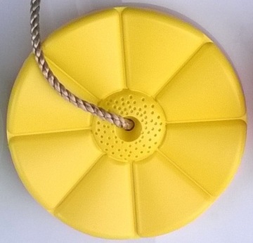 ЦВЕТОЧНЫЕ КАЧЕЛИ С СИДЕНЬЕМ ДЛЯ ДЕТСКОЙ ПЛОЩАДКИ, желтые