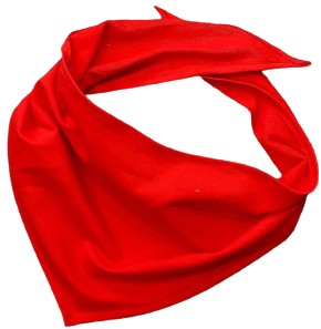 красный шарф