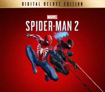 Marvels Spider Man 2 Deluxe Edition + Pre Order Bonus DLC PS5 Kod Klucz